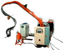 High pressure foaming machine